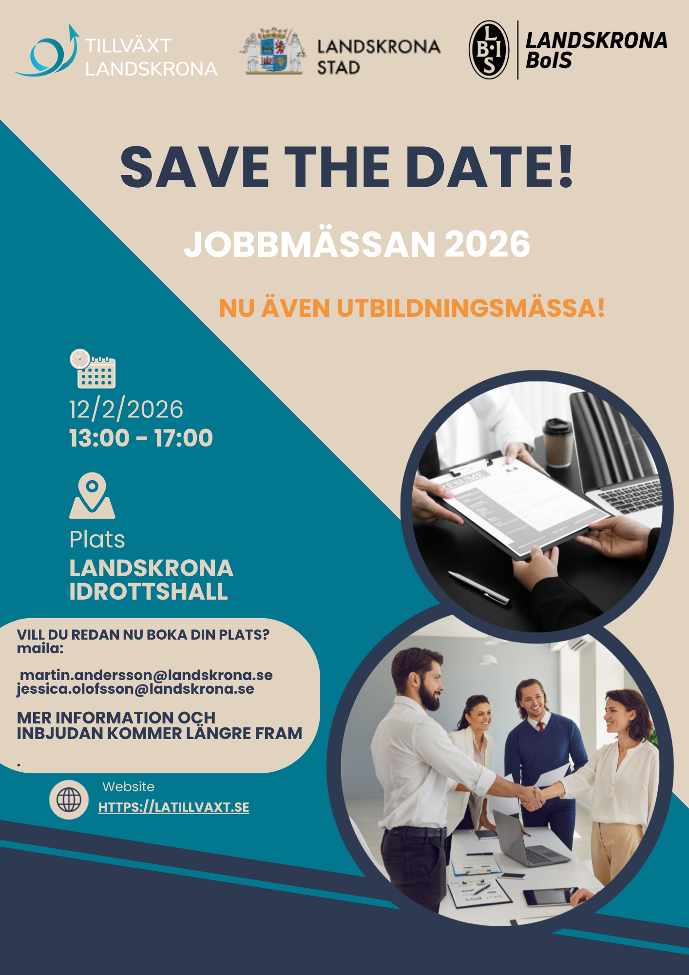 Jobbmässan Landskrona 2026 -